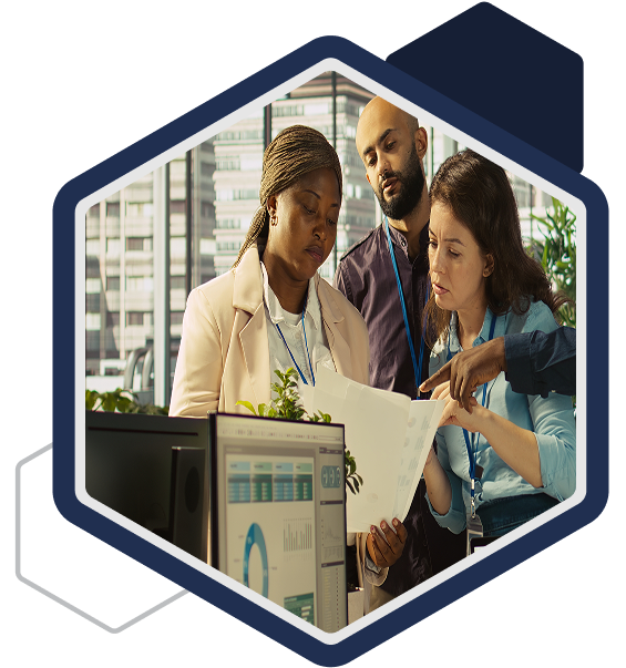 Business team meeting